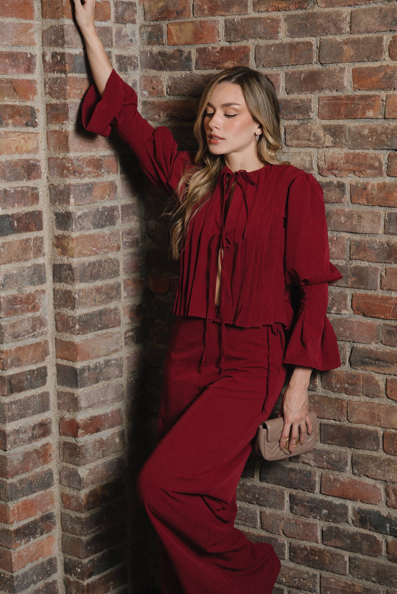 BLUSA PLISADA AMELIE