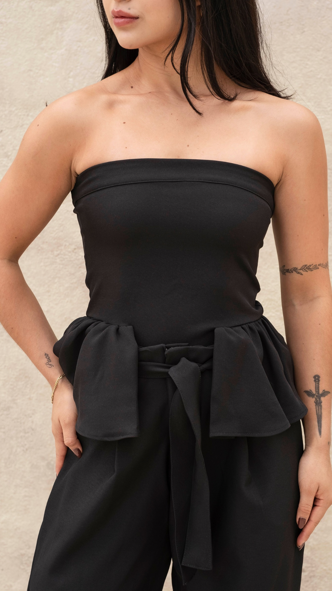 Strapless bolero