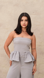 Strapless bolero