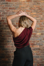 BLUSA ASIMÉTRICA DRAPEADA JULIETTE