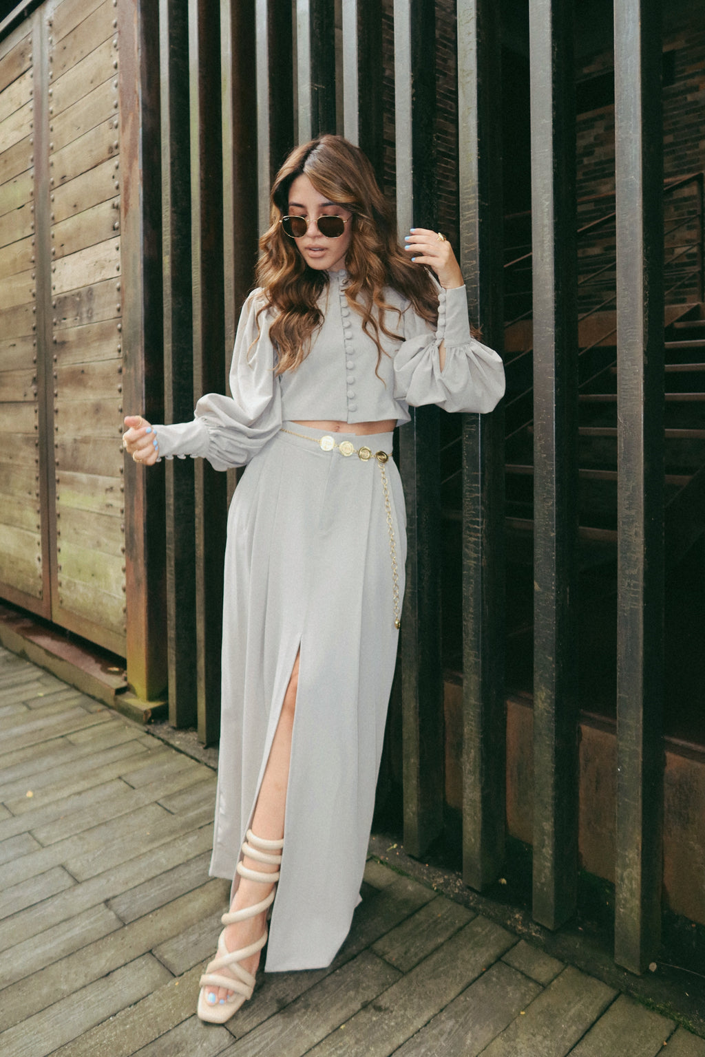 Falda Larga Abertura