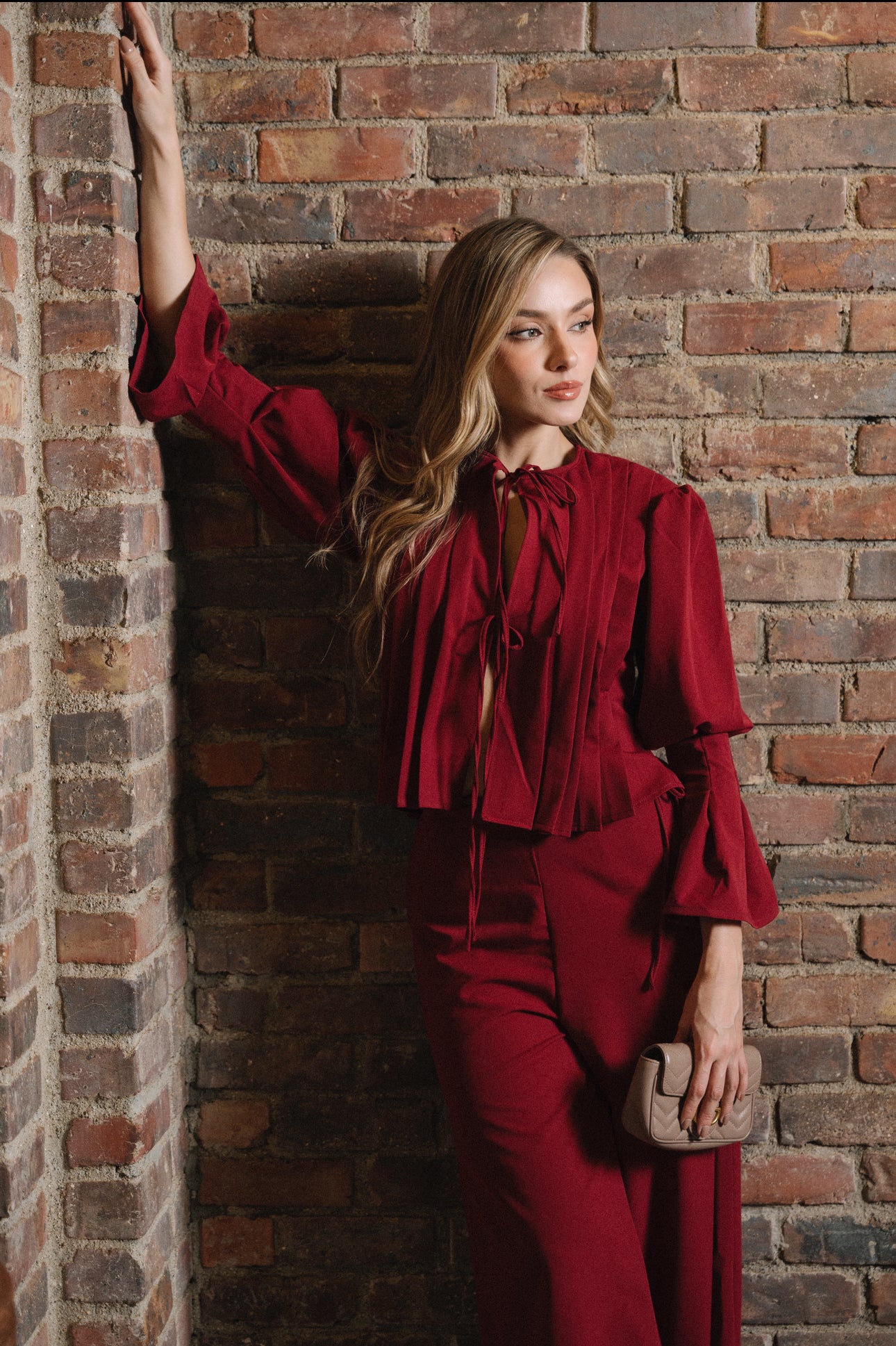 BLUSA PLISADA AMELIE