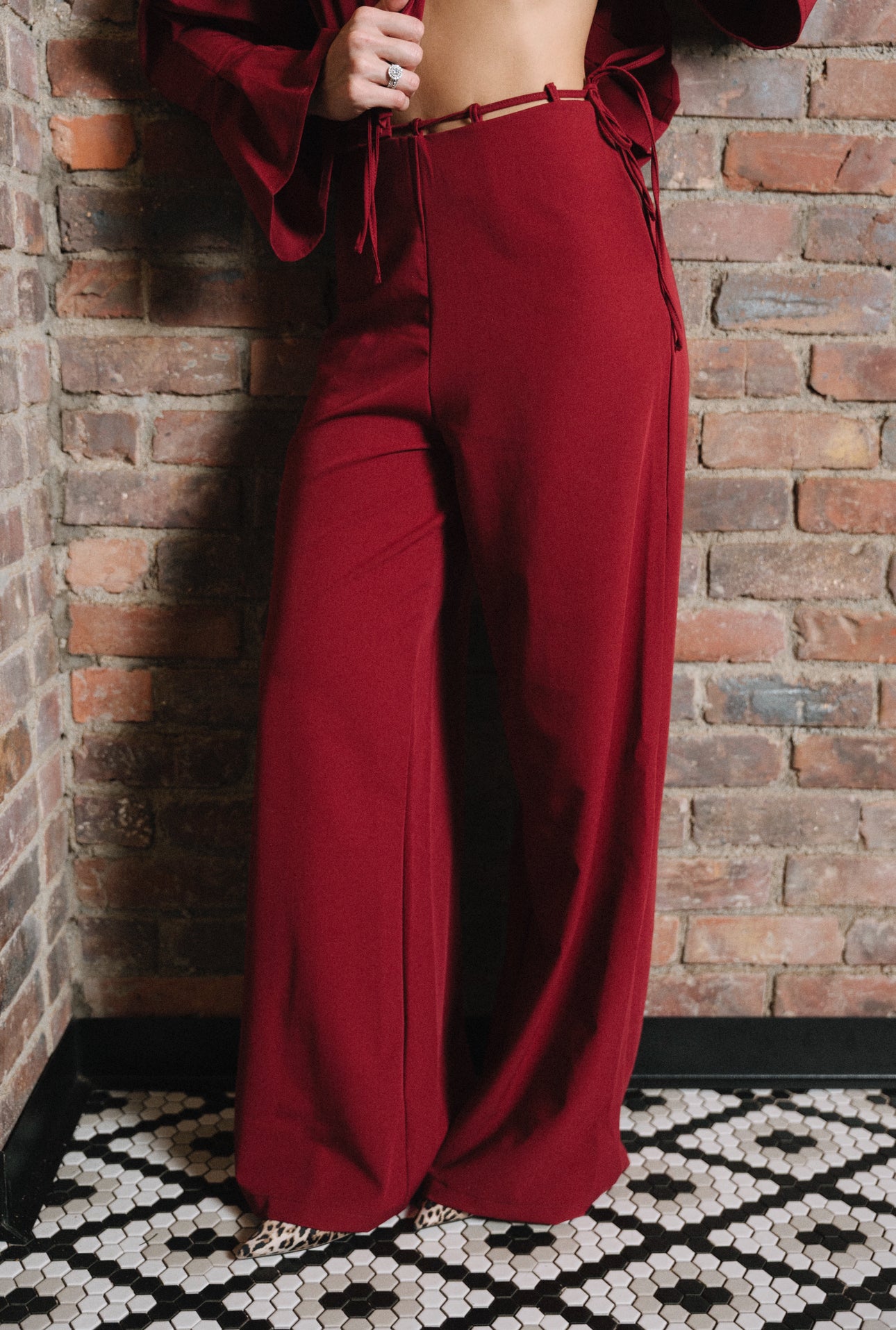 PANTALÓN LAZO CINTURA AMELIE