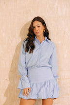 Falda Globo cintura alta Mía