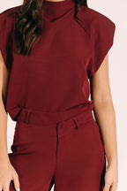 Pantalón pretina irregular