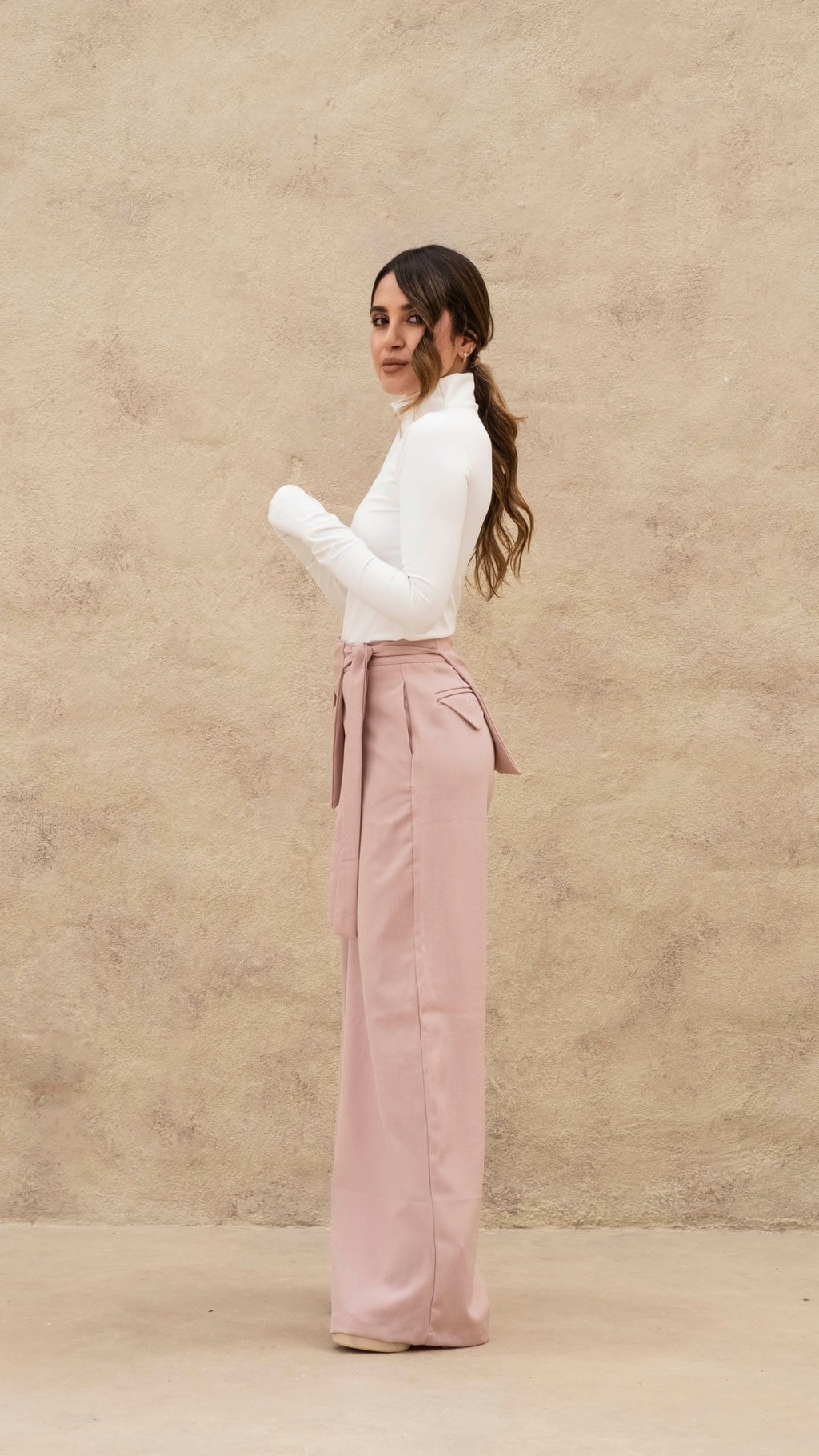 Pantalón Nido con sobre puesto